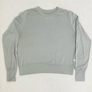 Vuori Gray Daydream Long Sleeve Crew